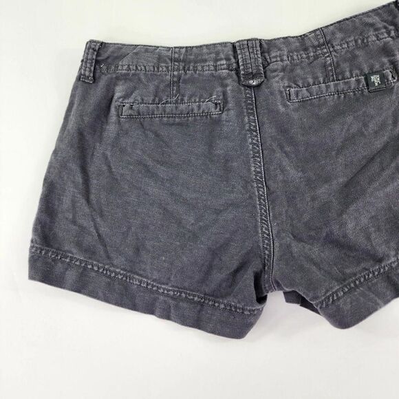 The North Face Women's Gray Standard Fit Short Size 4 Cotton Blend 3" Shorts - Picture 3 of 12